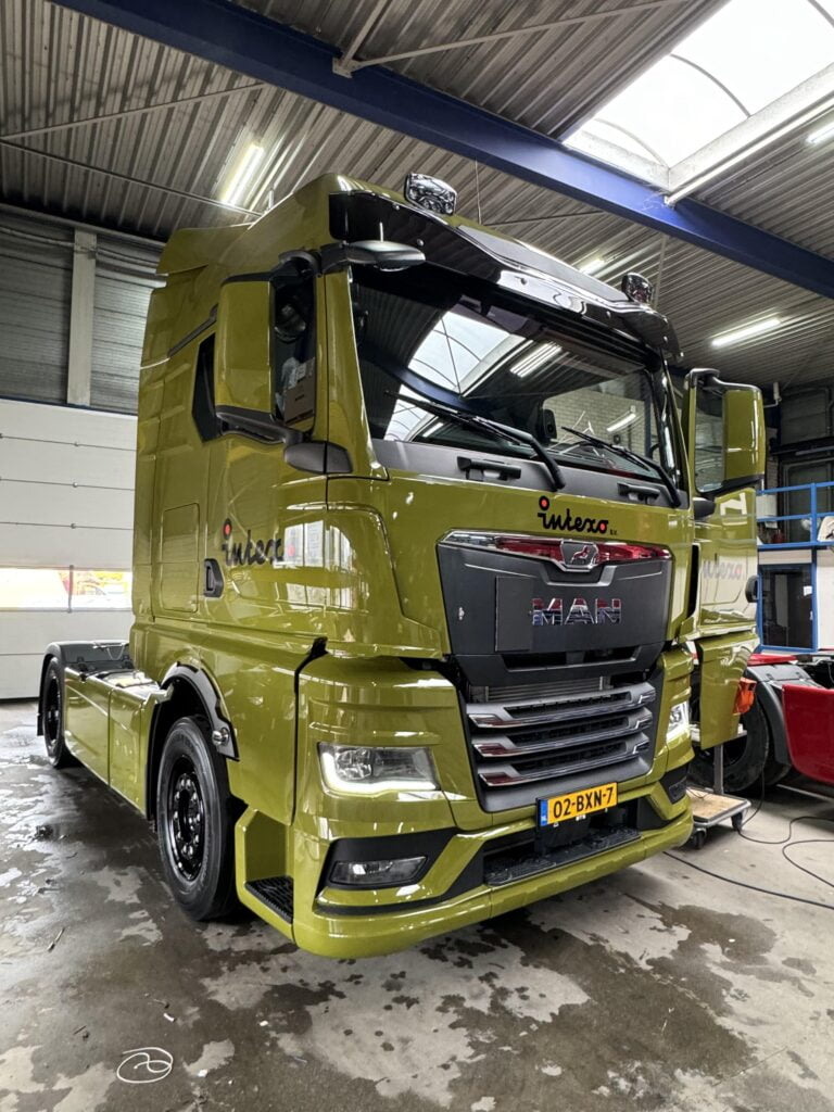 glascoating vrachtwagen