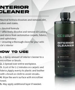 INTERIOR CLEANER - CMT How to use