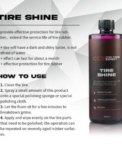 TIRE SHINE- CMT How to use